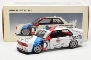 BMW M3 E30 #3 J. Cecotto Warsteiner DTM 1991 AUTOart 1:18 89145 Metal — billede 8 af 8