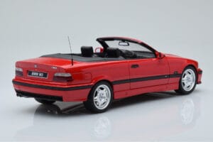 BMW M3 E36 Cabriolet Rød Otto 1:18 OT1048 Resin — billede 2 af 6