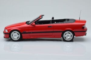 BMW M3 E36 Cabriolet Rød Otto 1:18 OT1048 Resin — billede 3 af 6