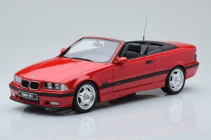 BMW M3 E36 Cabriolet Rød Otto 1:18 OT1048