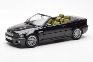 BMW M3 E46 Cabriolet Sort Kyosho 1:18 80430024431