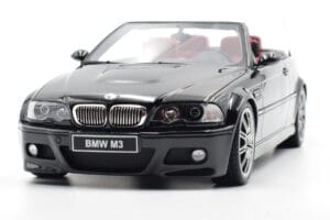 BMW M3 E46 Cabriolet Sort Otto 1:18 OT380 Resin — billede 6 af 9