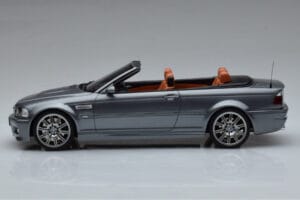 BMW M3 E46 Cabriolet Grå Otto 1:18 OT1006 Resin — billede 3 af 6