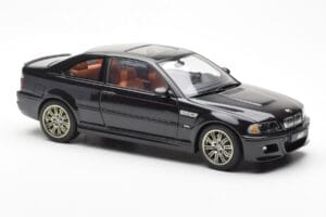 BMW M3 E46 Sort AUTOart 1:18 70541 Metal — billede 6 af 8