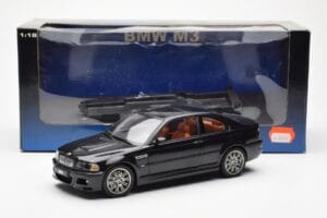 BMW M3 E46 Sort AUTOart 1:18 70541 Metal — billede 8 af 8