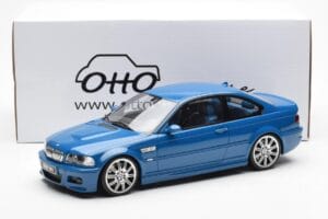 BMW M3 E46 Blå Otto 1:18 OT790 Resin — billede 6 af 6