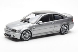 BMW M3 E46 CSL Grå Kyosho 1:18 80430302734