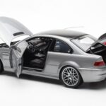 BMW M3 E46 CSL Grå Kyosho 1:18 - image 5 of 8