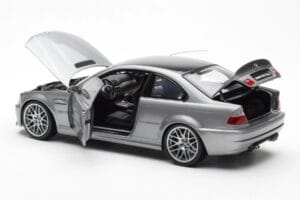 BMW M3 E46 CSL Grå Kyosho 1:18 80430302734 Metal — billede 5 af 8