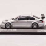BMW M3 E46 GTR Street Sølv Minichamps 1:43