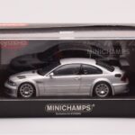 BMW M3 E46 GTR Street Sølv Minichamps 1:43 - image 4 of 4