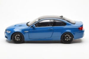 BMW M3 E92 Laguna Seca Blue Kyosho 1:18 08734LBL Metal — billede 4 af 8