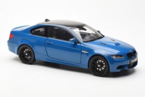 BMW M3 E92 Laguna Seca Blue Kyosho 1:18 08734LBL Metal — billede 6 af 8