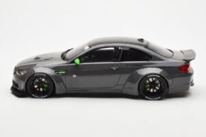 BMW M3 E92 LBWK Liberty Walk Grå GT Spirit 1:18 GT127 Resin — billede 3 af 6