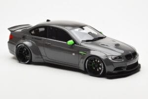 BMW M3 E92 LBWK Liberty Walk Grå GT Spirit 1:18 GT127 Resin — billede 4 af 6