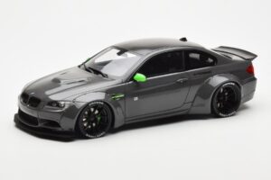 BMW M3 E92 LBWK Liberty Walk Grå GT Spirit 1:18 GT127