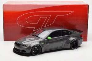 BMW M3 E92 LBWK Liberty Walk Grå GT Spirit 1:18 GT127 Resin — billede 6 af 6