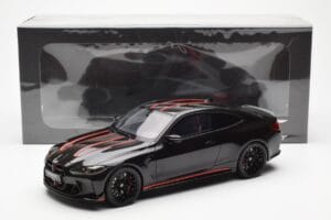 BMW M4 G82 CSL Sapphire Sort GT Spirit 1:18 GT904 Resin — billede 6 af 6