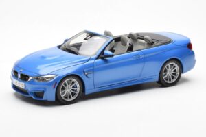 BMW M4 F83 Cabriolet Yas Marina Blå Paragon 1:18