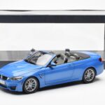 BMW M4 F83 Cabriolet Yas Marina Blå Paragon 1:18 - image 8 of 8