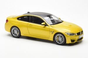BMW M4 F82 Austin Gul Metallic Paragon 1:18 80432339606 Metal — billede 6 af 8