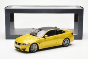 BMW M4 F82 Austin Gul Metallic Paragon 1:18 80432339606 Metal — billede 8 af 8