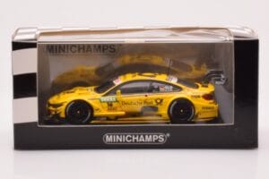 BMW M4 F82 DTM BMW Team RMG #16 T. Glock DTM 2016 Minichamps 1:43 410162416 Metal — billede 4 af 4