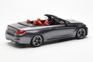 BMW M4 F83 Cabriolet Grå GT Spirit 1:18 GT081 Resin — billede 2 af 6