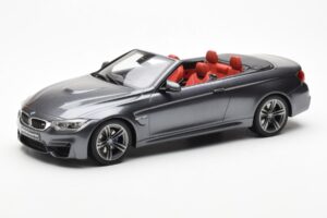 BMW M4 F83 Cabriolet Grå GT Spirit 1:18 GT081