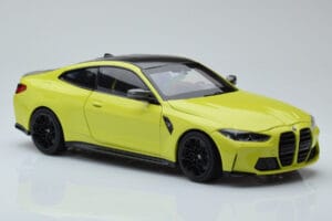 BMW M4 G82 Gul Forhandler Edition Minichamps 1:18 80435A51949 Metal — billede 6 af 8