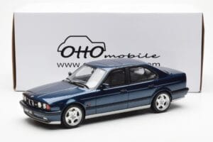 BMW M5 E34 Blå Metallic Otto 1:18 OT576 Resin — billede 6 af 6