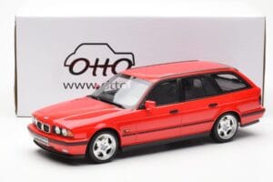BMW M5 E34 Touring Rød Otto 1:18 OT951 Resin — billede 6 af 6