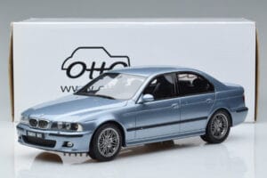 BMW M5 E39 Silverwater Blå Otto 1:18 OT554 Resin — billede 6 af 6