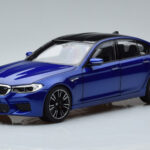 BMW M5 F90 Marina Bay Blå Norev 1:18