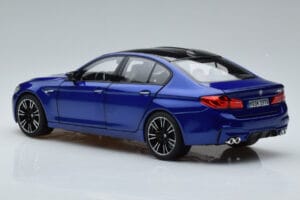 BMW M5 F90 Marina Bay Blå Norev 1:18 80432454783 Metal — billede 6 af 7