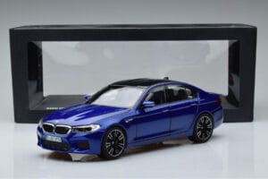 BMW M5 F90 Marina Bay Blå Norev 1:18 80432454783 Metal — billede 7 af 7