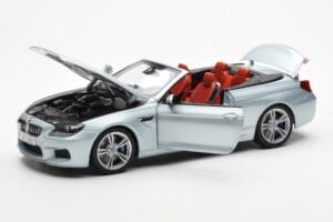 BMW M6 F12 Cabriolet Silverstone Sølv II Paragon 1:18 80432253656 Metal — billede 2 af 8