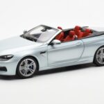 BMW M6 F12 Cabriolet Silverstone Sølv II Paragon 1:18