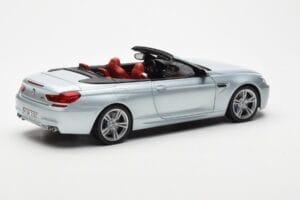 BMW M6 F12 Cabriolet Silverstone Sølv II Paragon 1:18 80432253656 Metal — billede 3 af 8