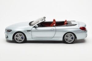 BMW M6 F12 Cabriolet Silverstone Sølv II Paragon 1:18 80432253656 Metal — billede 4 af 8