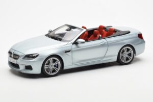 BMW M6 F12 Cabriolet Silverstone Sølv II Paragon 1:18