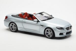 BMW M6 F12 Cabriolet Silverstone Sølv II Paragon 1:18 80432253656 Metal — billede 6 af 8
