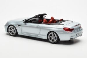 BMW M6 F12 Cabriolet Silverstone Sølv II Paragon 1:18 80432253656 Metal — billede 7 af 8