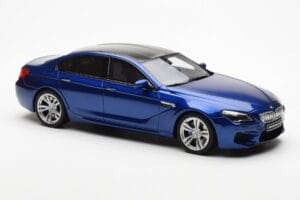 BMW M6 F06 Gran Coupe Blå GT Spirit 1:18 GT184 Resin — billede 4 af 6