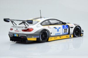 BMW M6 GT3 Rowe Racing #98 A. Graf / R. Westbrook / N. Catsburg / N. Paltalla 24 Hours of Nurburgring 2016 Minichamps 1:18 15 — billede 2 af 6