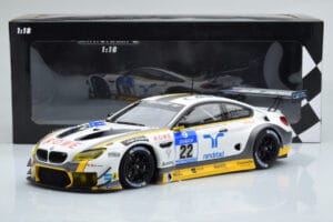 BMW M6 GT3 Rowe Racing #98 A. Graf / R. Westbrook / N. Catsburg / N. Paltalla 24 Hours of Nurburgring 2016 Minichamps 1:18 15 — billede 6 af 6