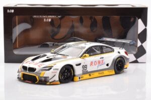 BMW M6 GT3 Rowe Racing #99 J. Martin / A. Eng / A. Sims Winner 24 Hours of Spa-Francorchamps 2016 Minichamps 1:18 155162699 M — billede 6 af 6
