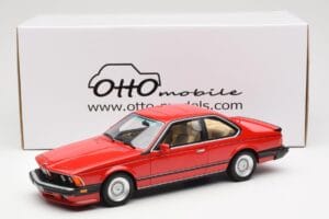 BMW M635 CSi E24 Henna Rød Otto 1:18 OT1018 Resin — billede 6 af 6
