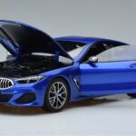 BMW M850i G15 Blå Metallic Norev 1:18 183286 Metal - image 2 of 7