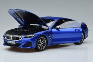 BMW M850i G15 Blå Metallic Norev 1:18 183286 Metal — billede 2 af 7